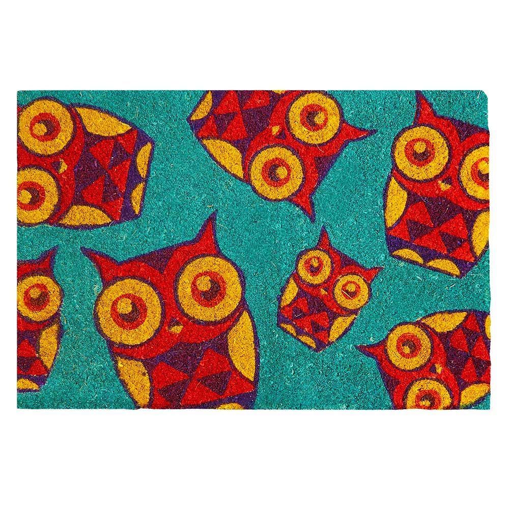 Peeking Owls Doormat