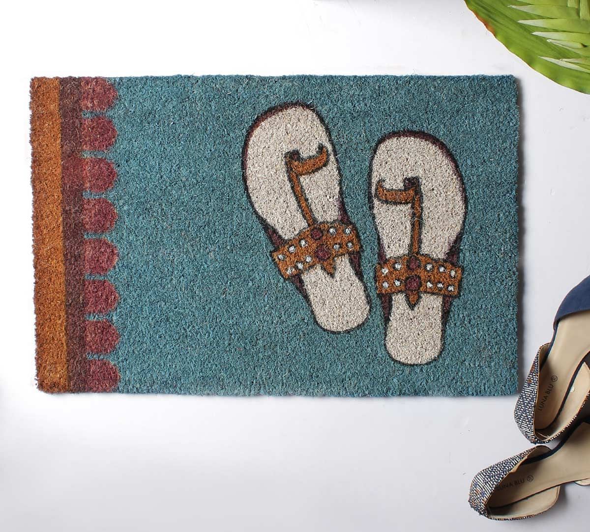 Funky Slippers Doormat