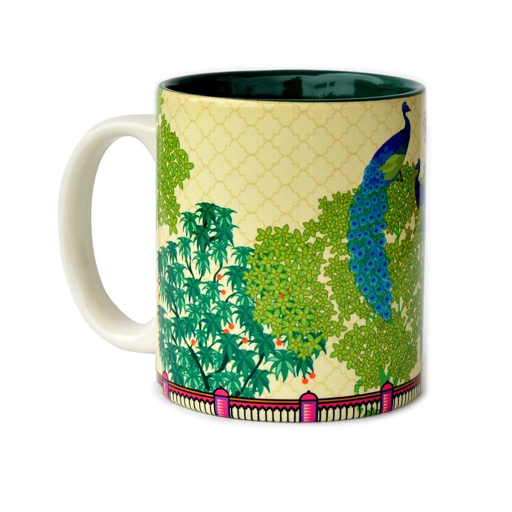 Peacock Dawn Mug
