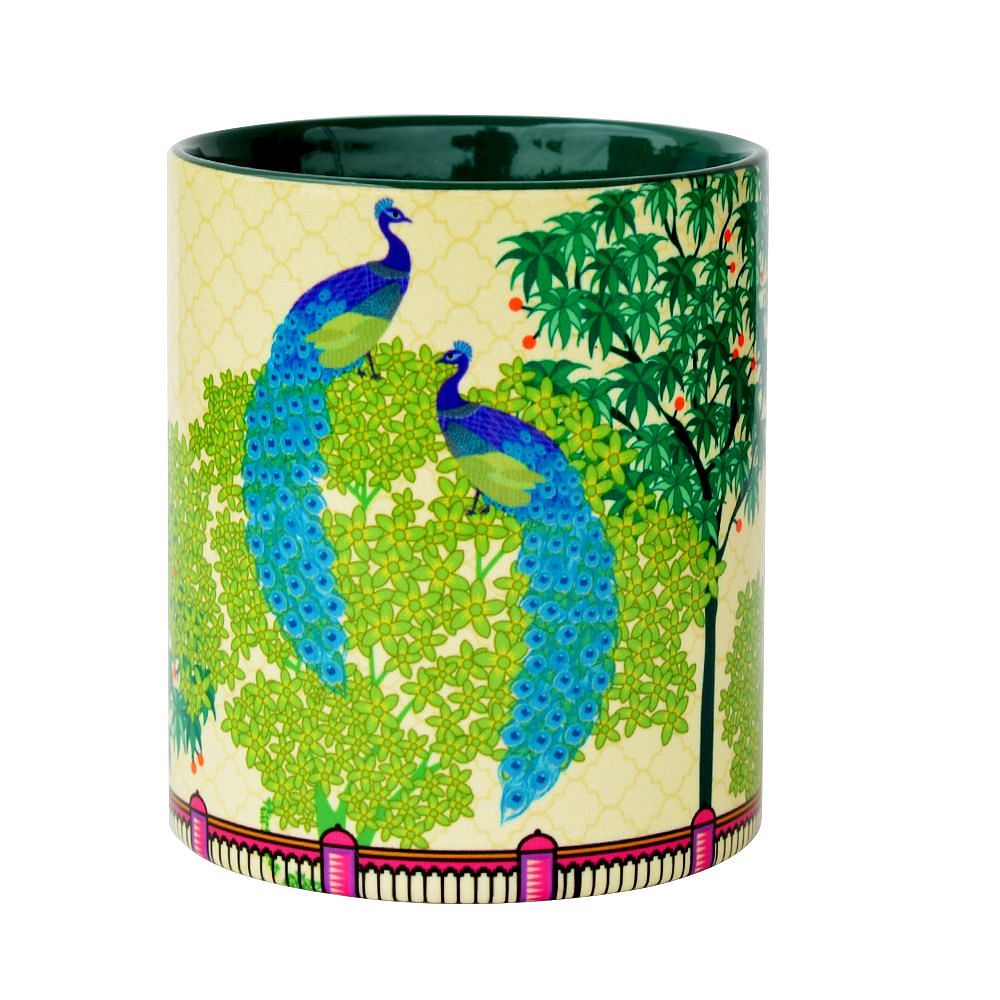 Peacock Dawn Mug