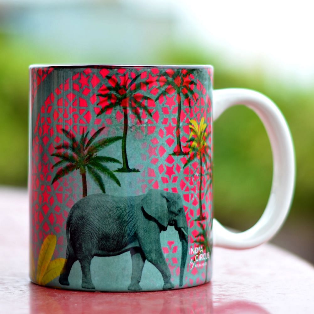 Elephant Stroll Mug