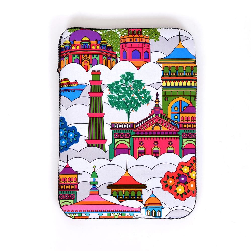 Jalebi Namaste Sky - line Mini iPad / Tablet Sleeve