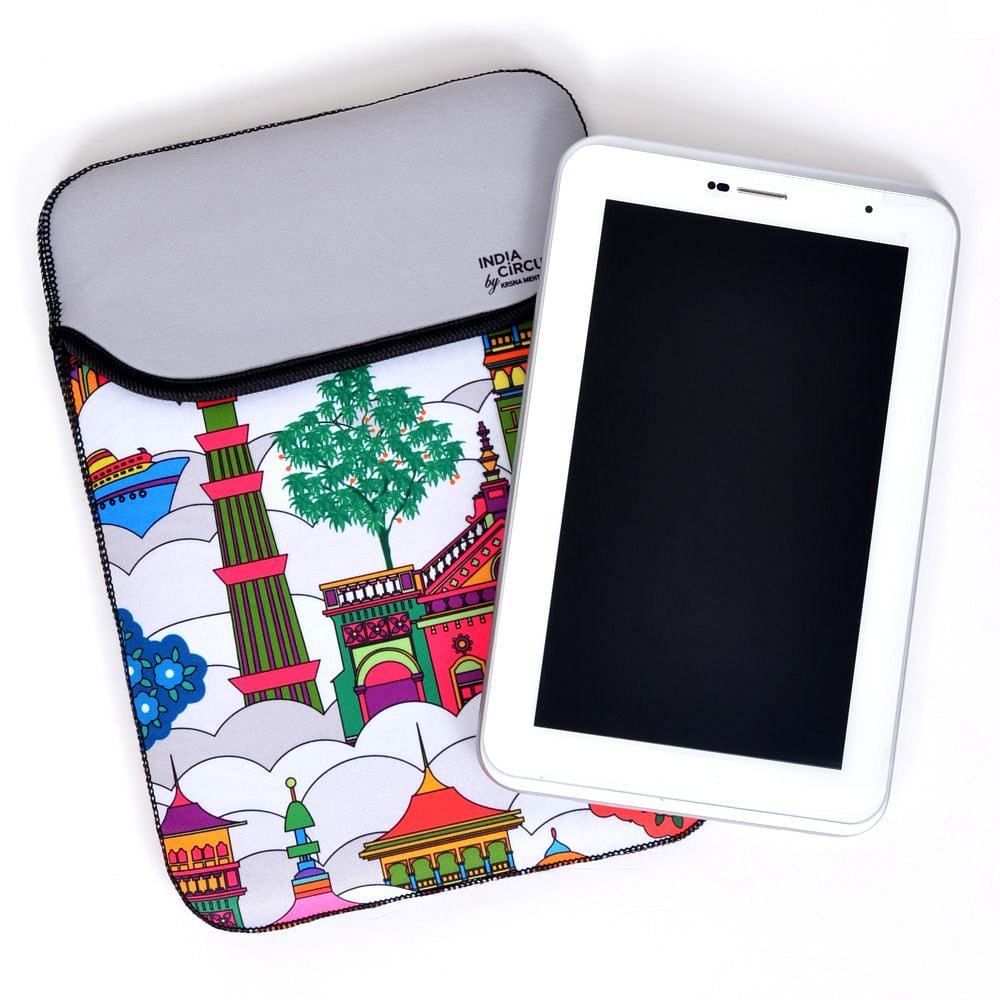 Jalebi Namaste Sky - line Mini iPad / Tablet Sleeve