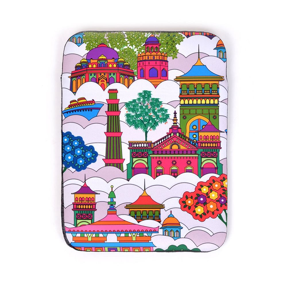 Jalebi Namaste Sky line iPad / Tablet Sleeve