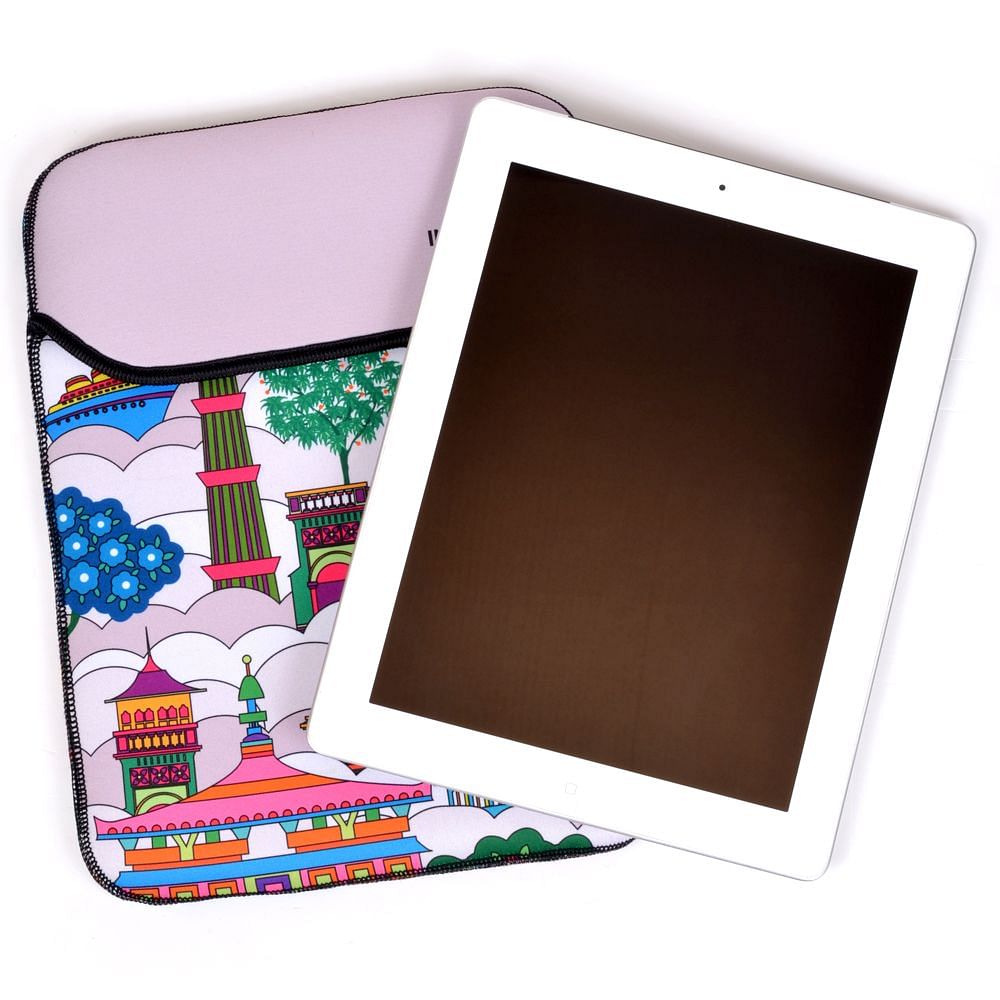 Jalebi Namaste Sky line iPad / Tablet Sleeve