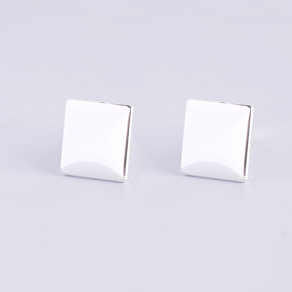 Silver Square Cufflinks