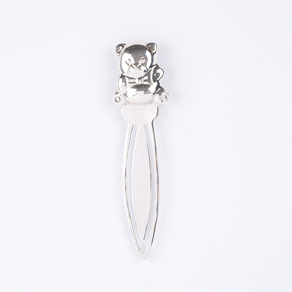 Teddy Silver Bookmark