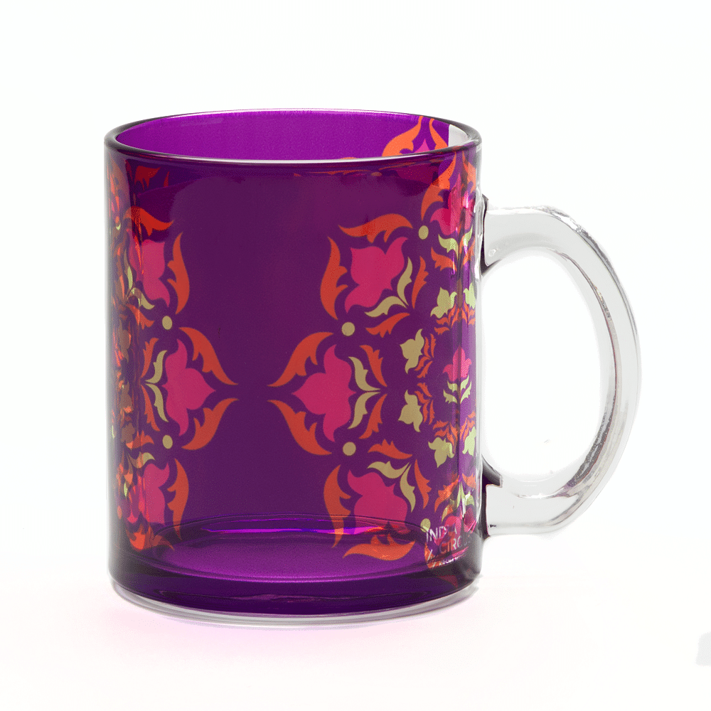 Mirror Prints Glass Mug