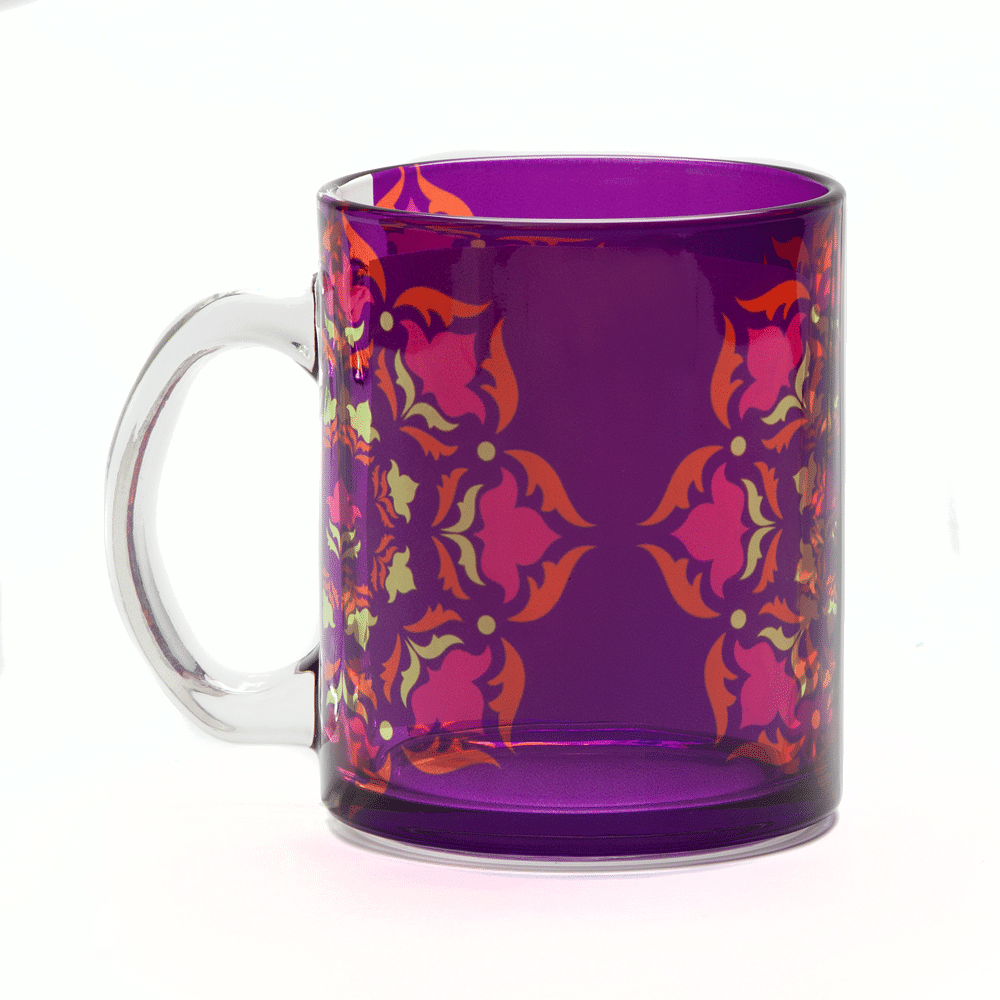 Mirror Prints Glass Mug