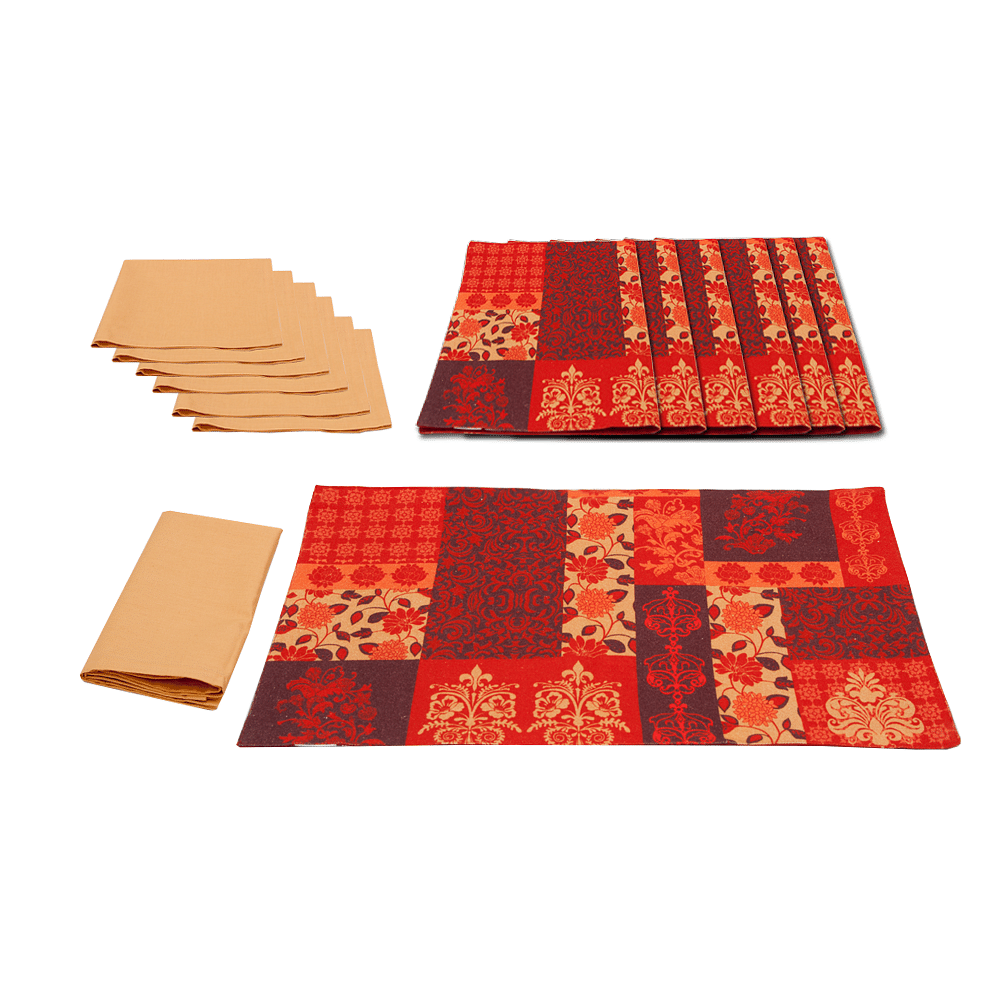Design Boxes Table Mat & Napkin Set