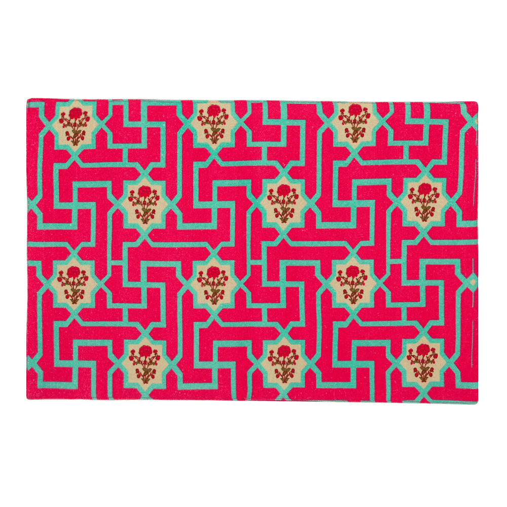 The Mysterious Flower Table Mat & Napkin Set