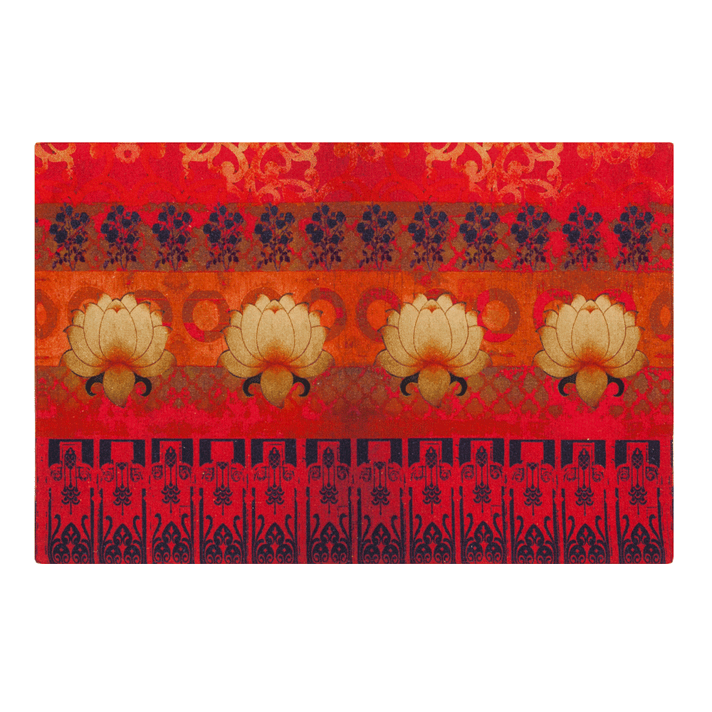 Lotus Bloom Table Mat & Napkin Set