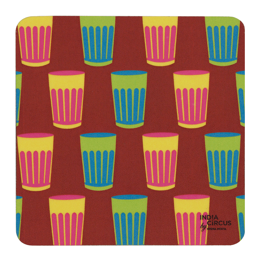 Cutting Chai Coasters - (Set of 6)