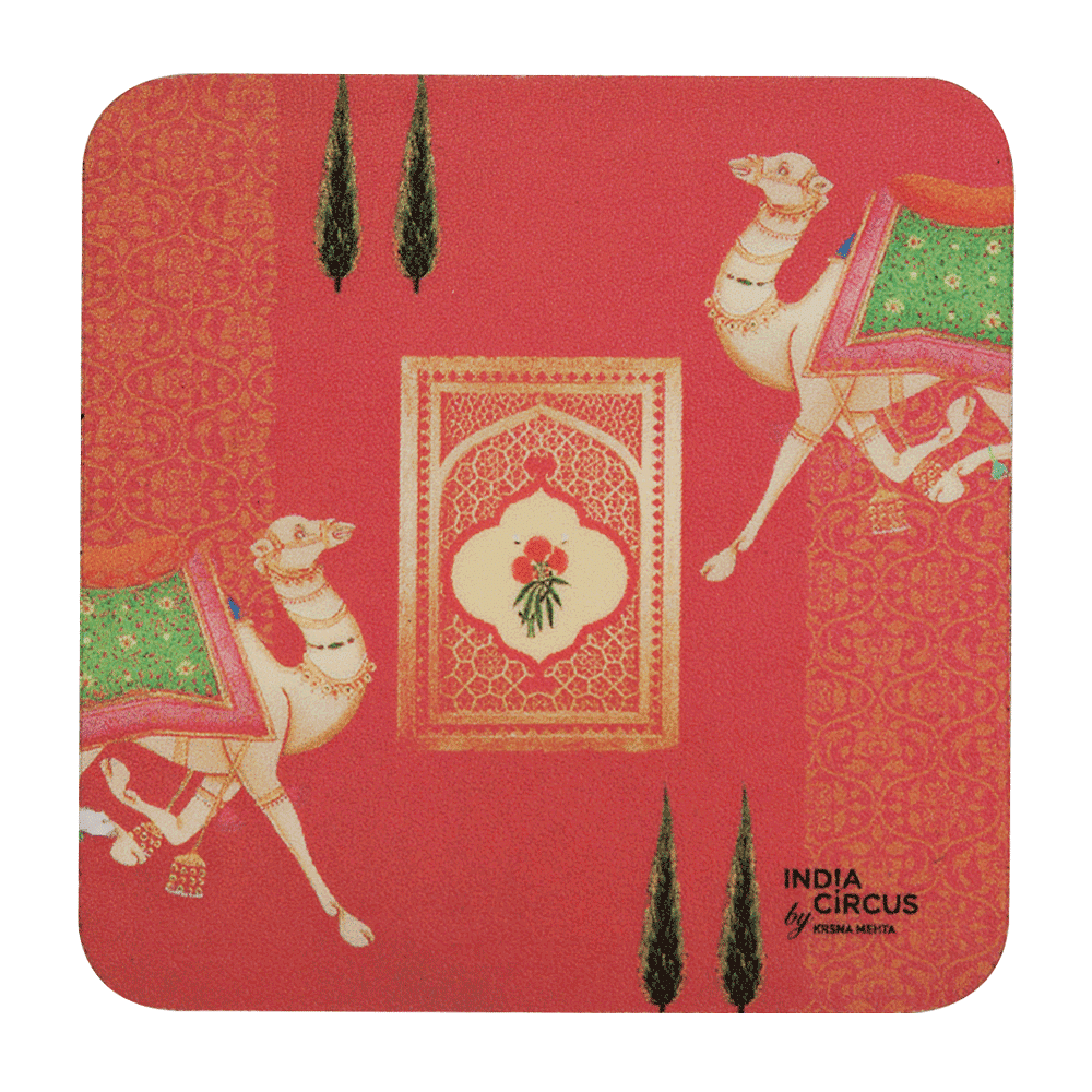 Desert Caravans Fridge Magnet