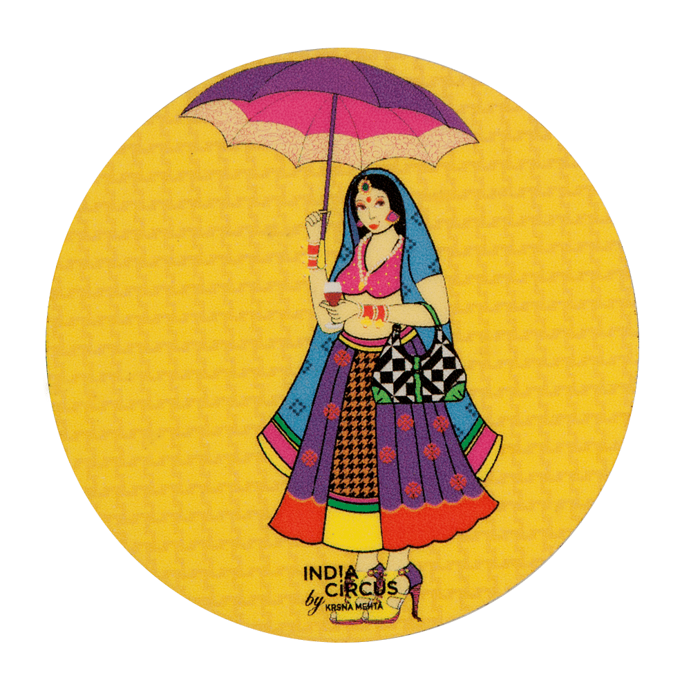 Queen walk Fridge Magnet