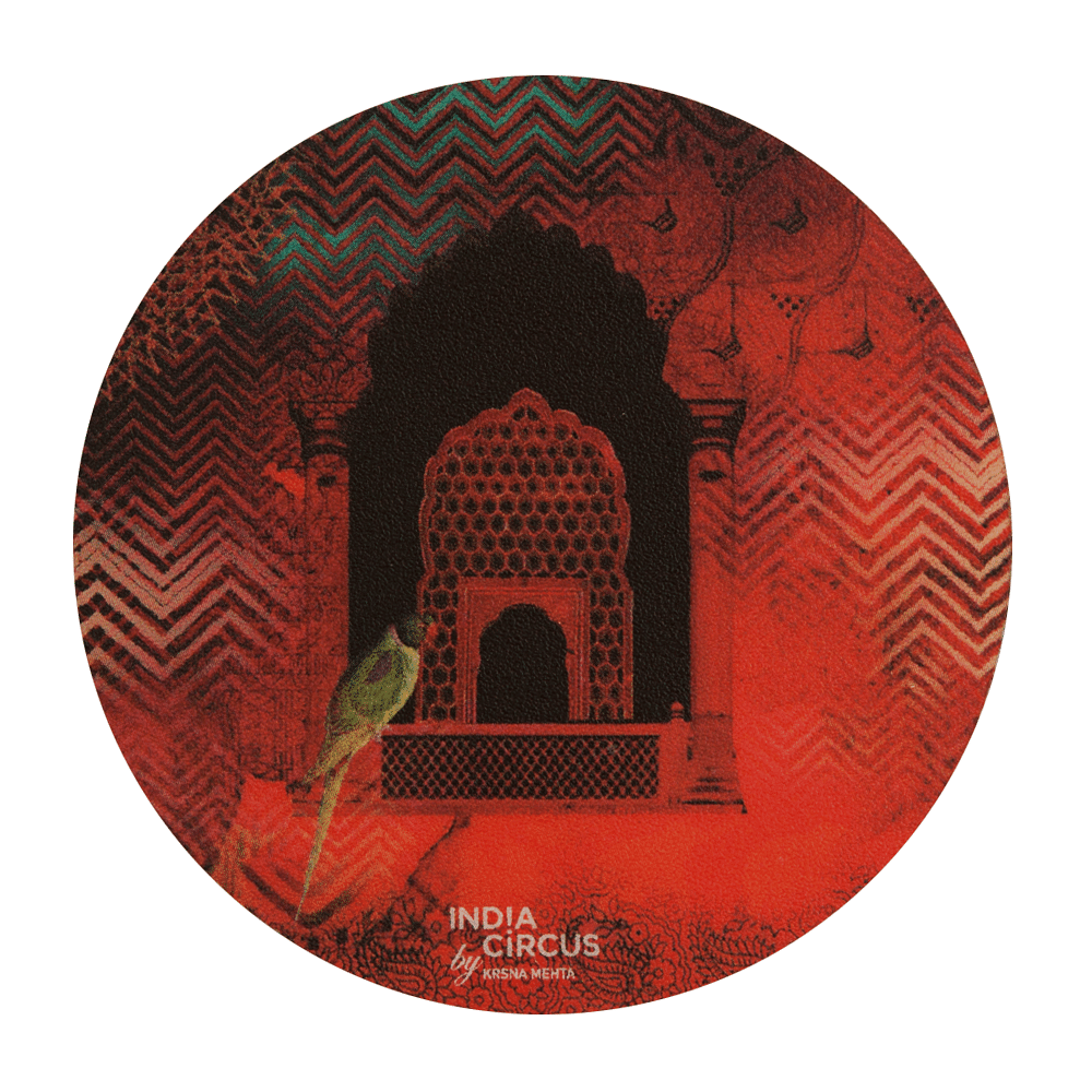 Parrot and the Palace Fridge Magnet