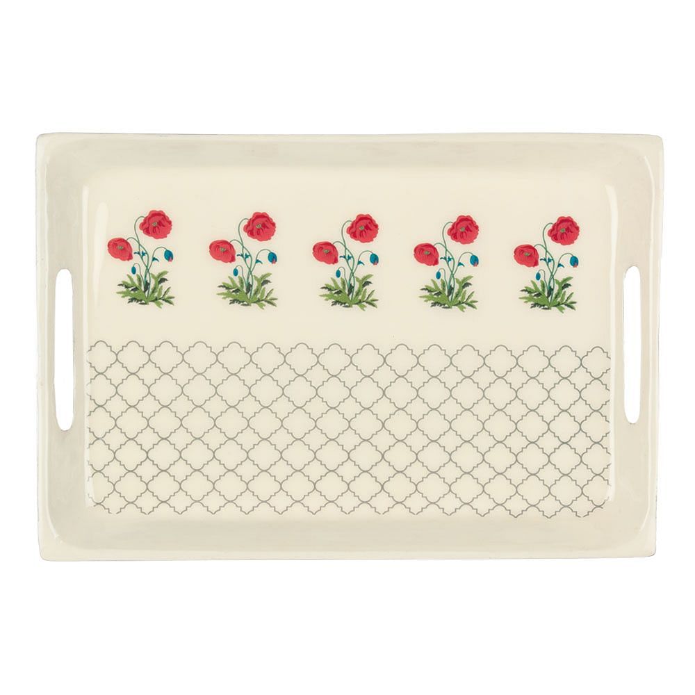 Floral Twinkles Rectangle Serving Platter