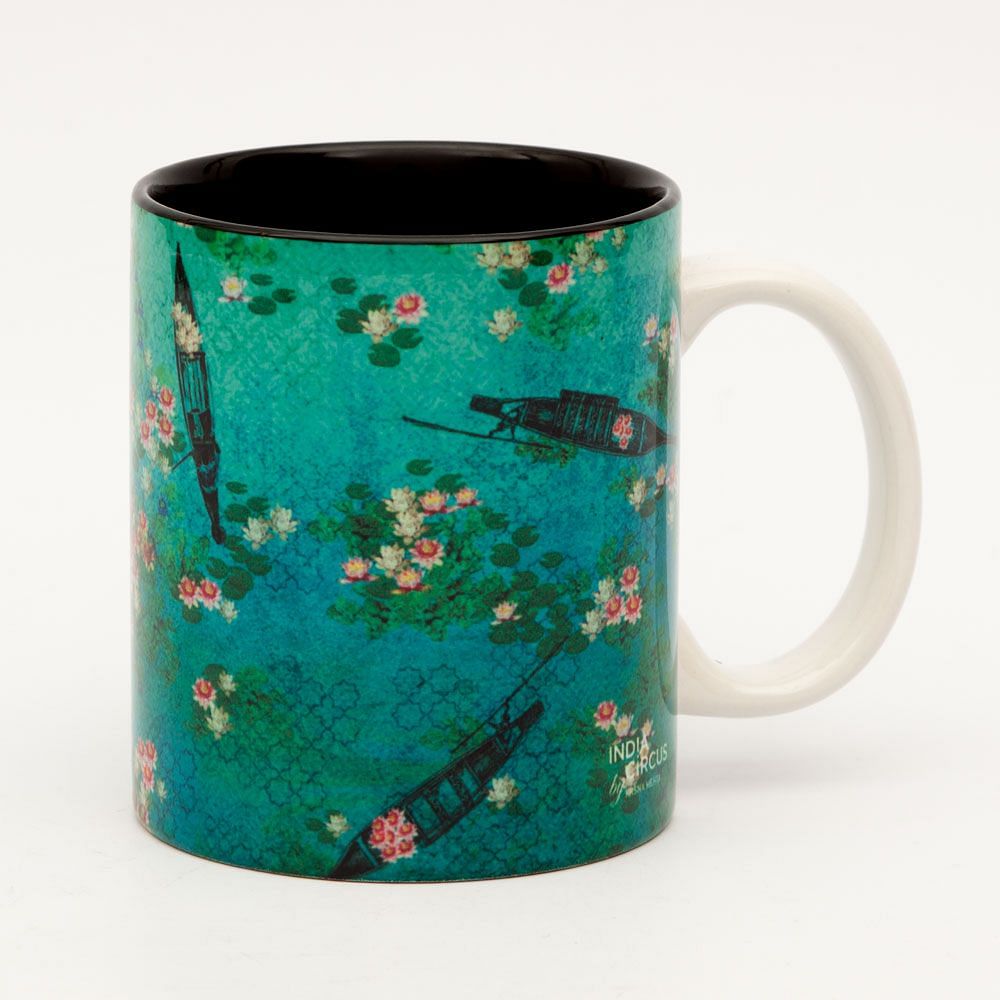 Boats and Flowers Mug
