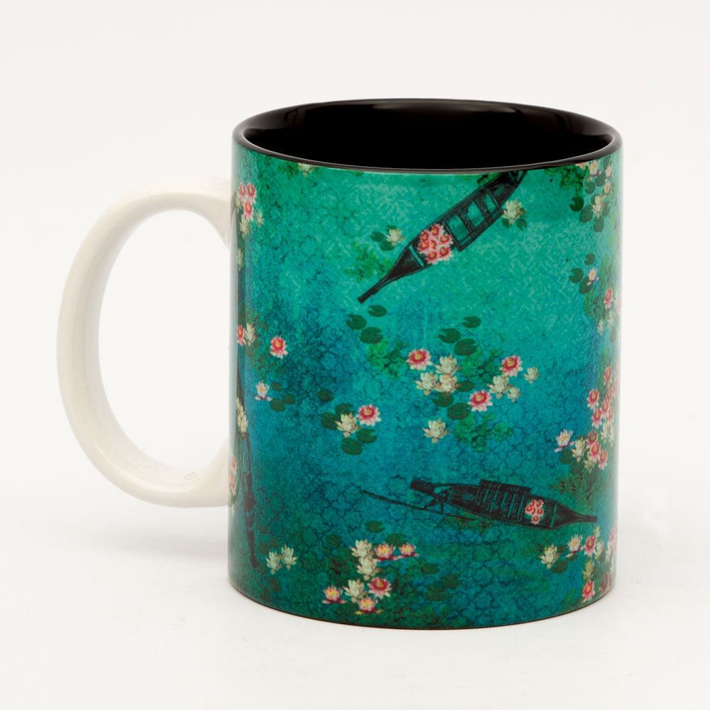 Boats and Flowers Mug