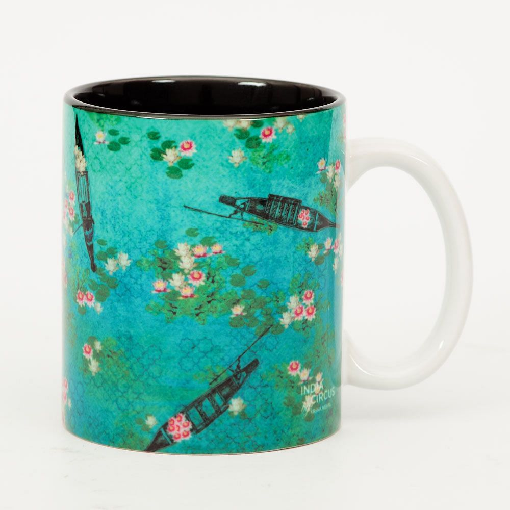 Boats and Flowers Mug