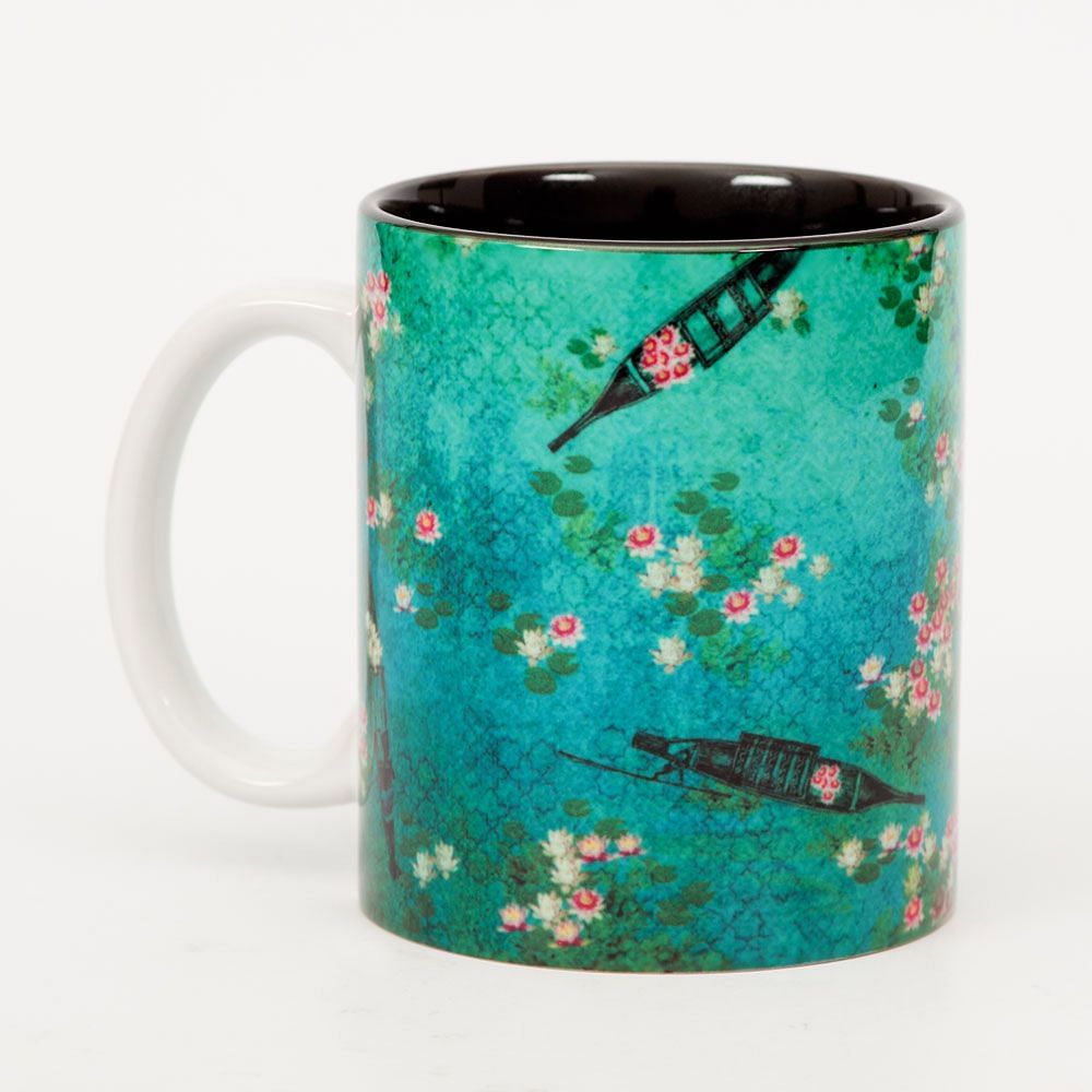 Boats and Flowers Mug