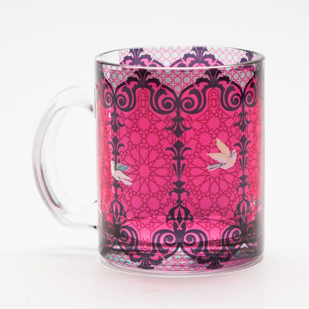 Flight of Birds Glass Mug