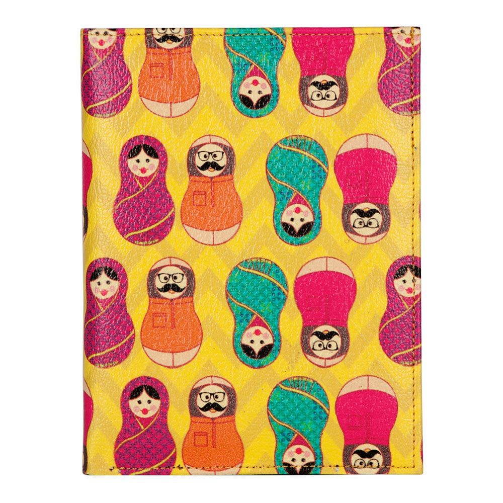 Desi Matryoshka Dolls Passport Cover