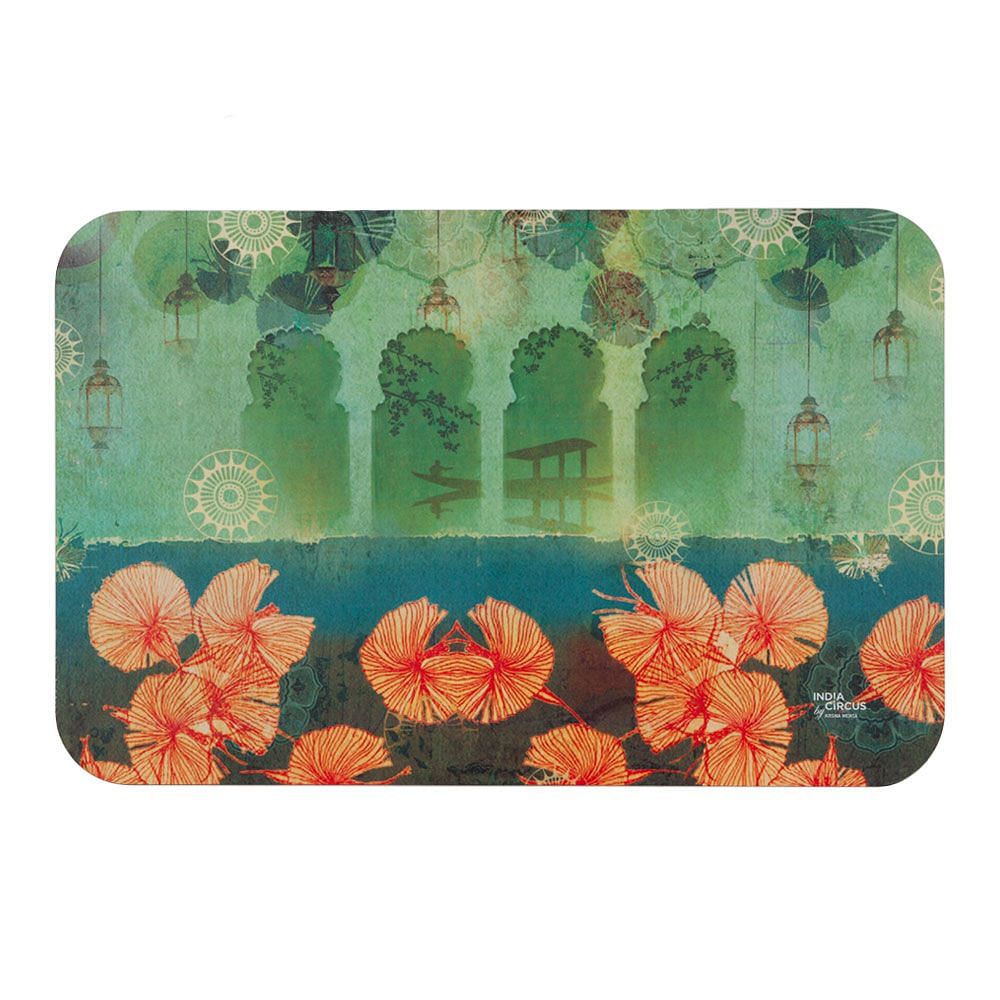 Leaves and Lanterns Lap Trays