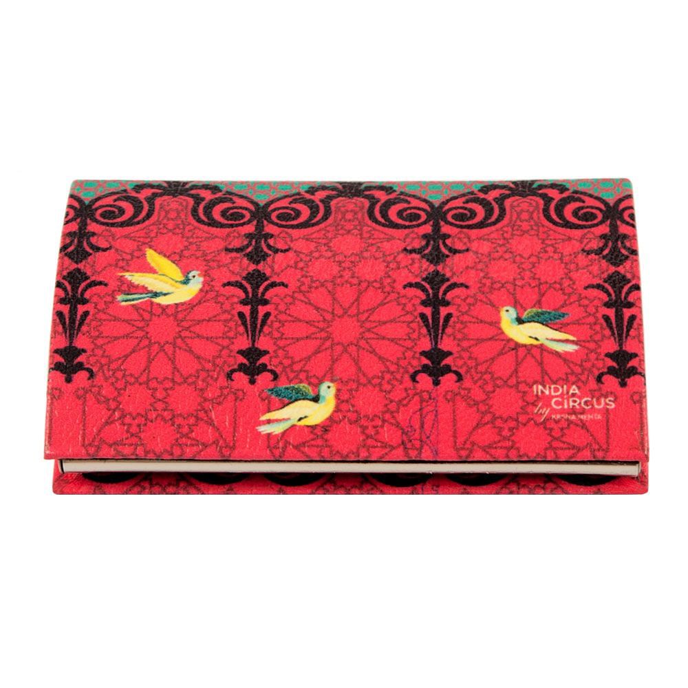 Flight of Birds Visiting Card Holder