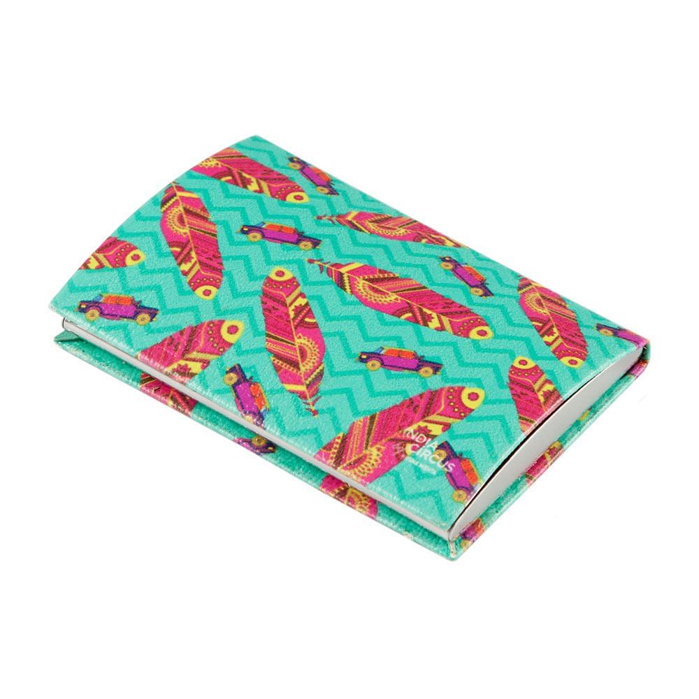Funky Plume Visiting Card Holder