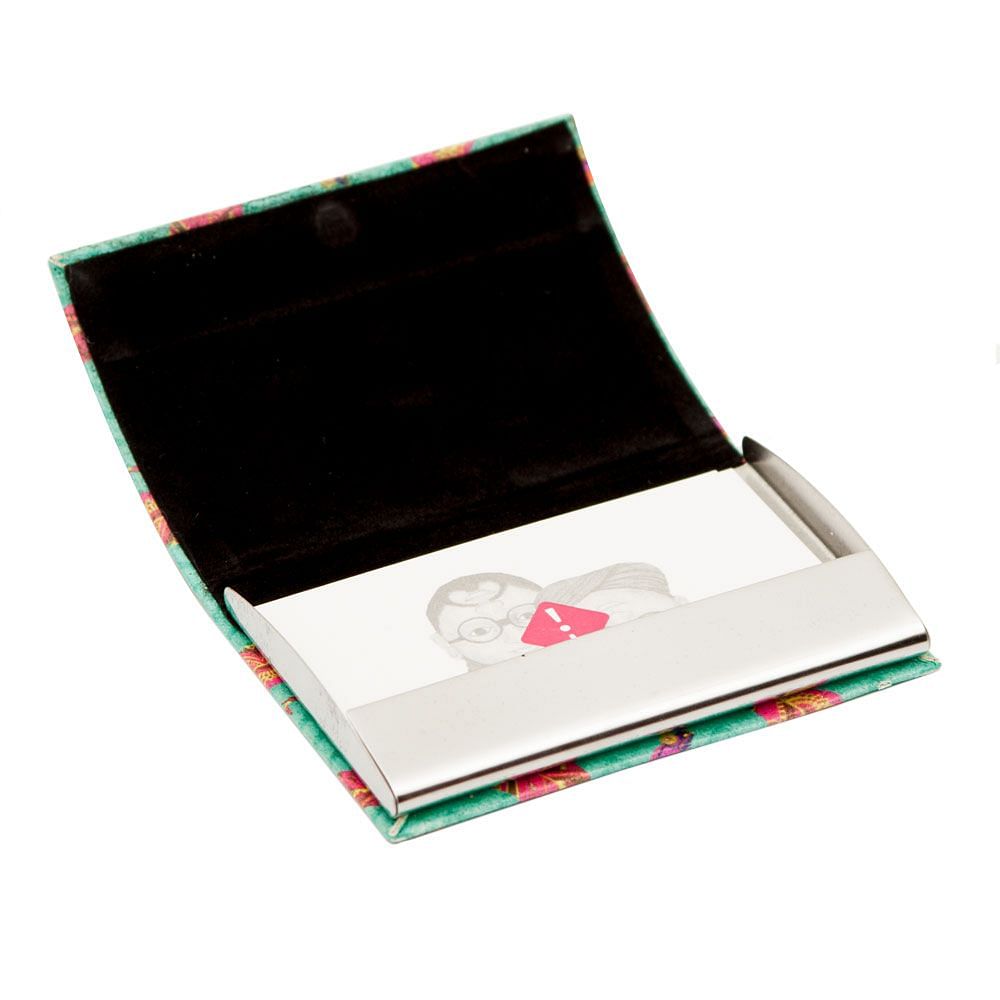 Funky Plume Visiting Card Holder