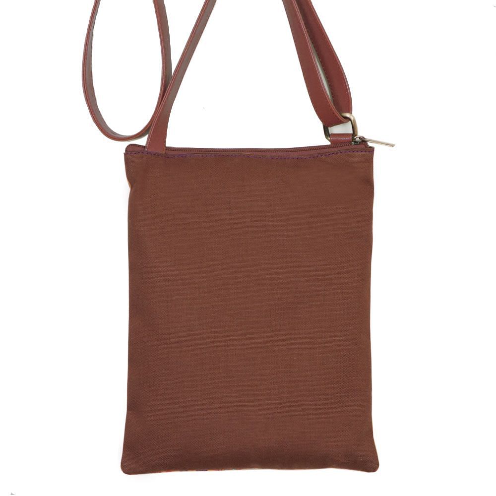 Leaves and Lanterns Sling Bag