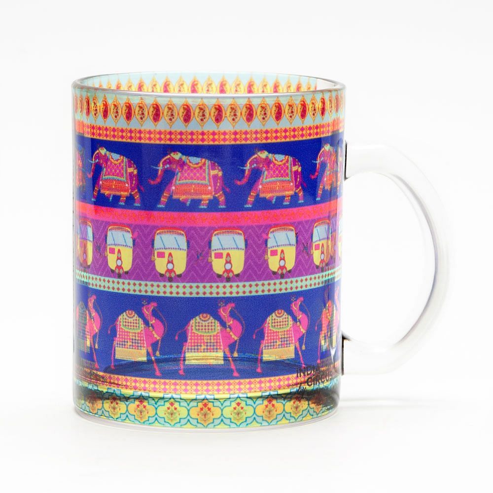 Royal Animals Glass Mug