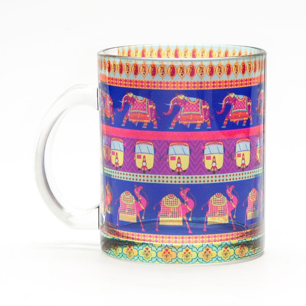 Royal Animals Glass Mug