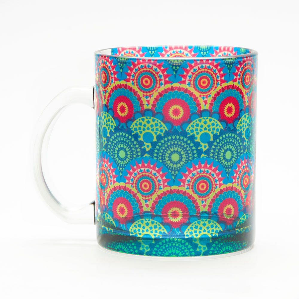 Ecliptic Lei Glass Mug