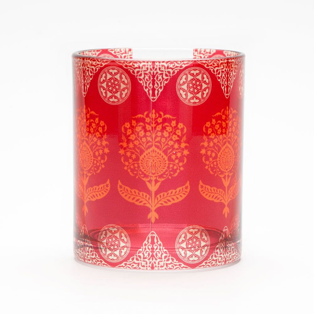 Regal Motifs Glass Mug