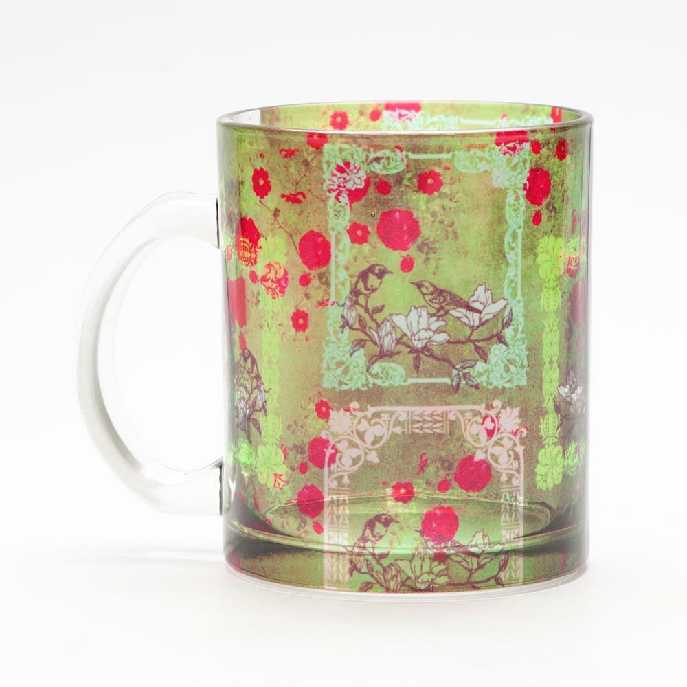  Floret Fringe Glass Mug