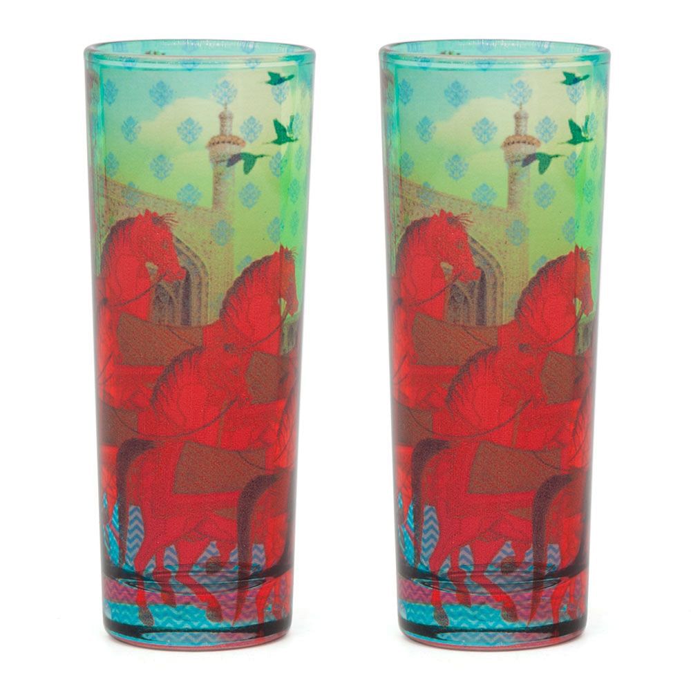 Stallions of Command Shot Glasses (Set of 2)