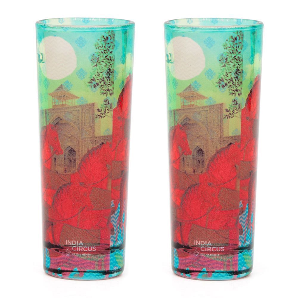 Stallions of Command Shot Glasses (Set of 2)