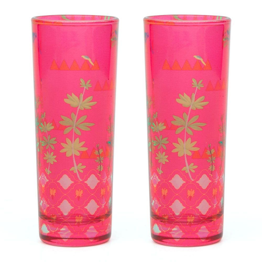 Geometric Paradise Shot Glasses (Set of 2)