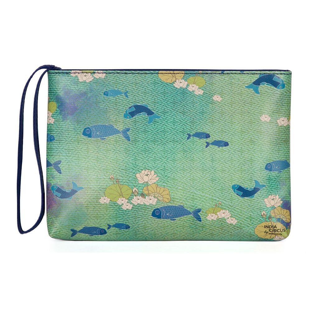 Oasis of Koi Utility Pouch