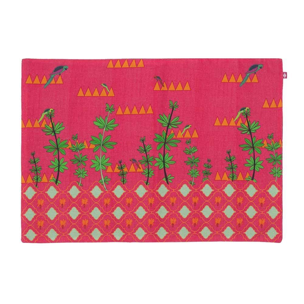 Geometric Paradise Table Mats and Napkins Set