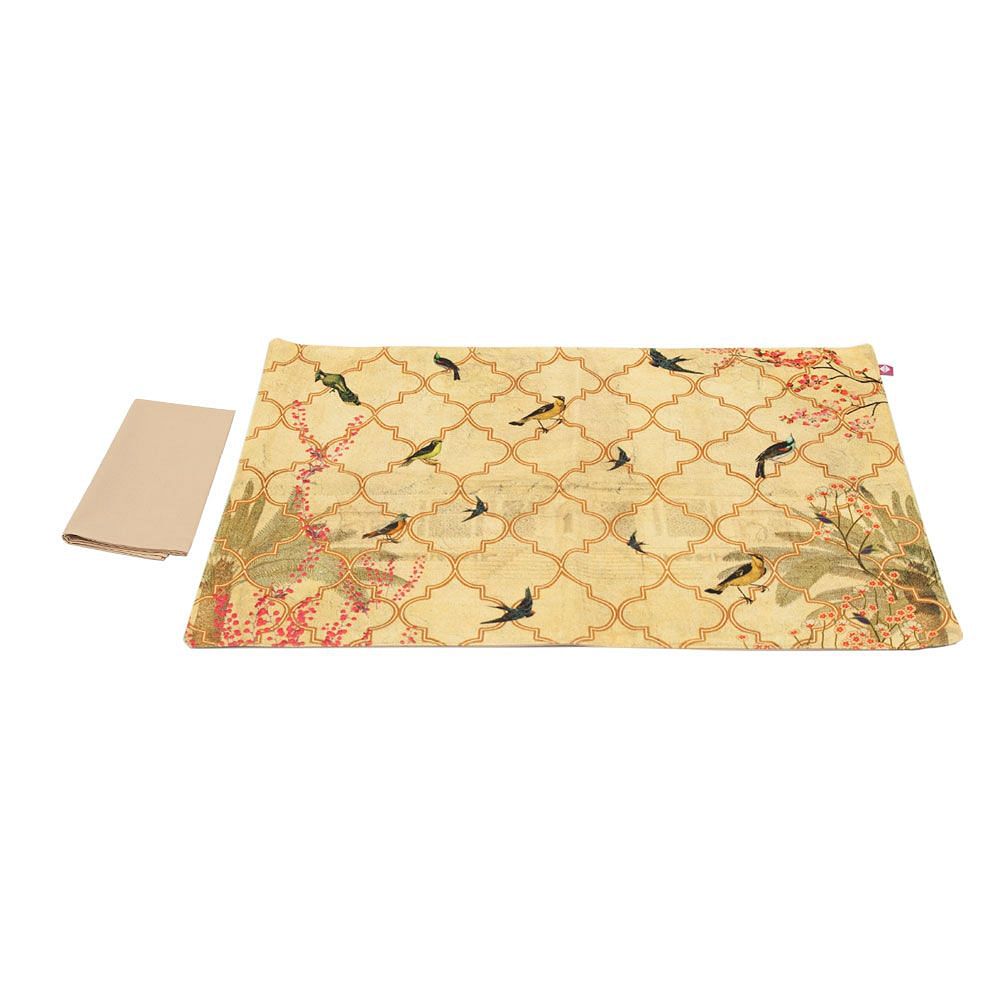 The World from my Window Table Mats and Napkins Set