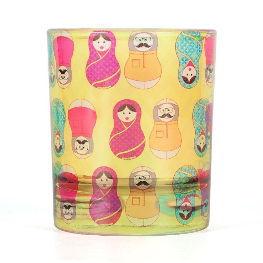 Desi Matryoshka Dolls Old Fashioned Tumbler