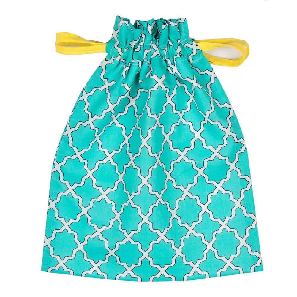 Azure Dreams Drawstring Pouch