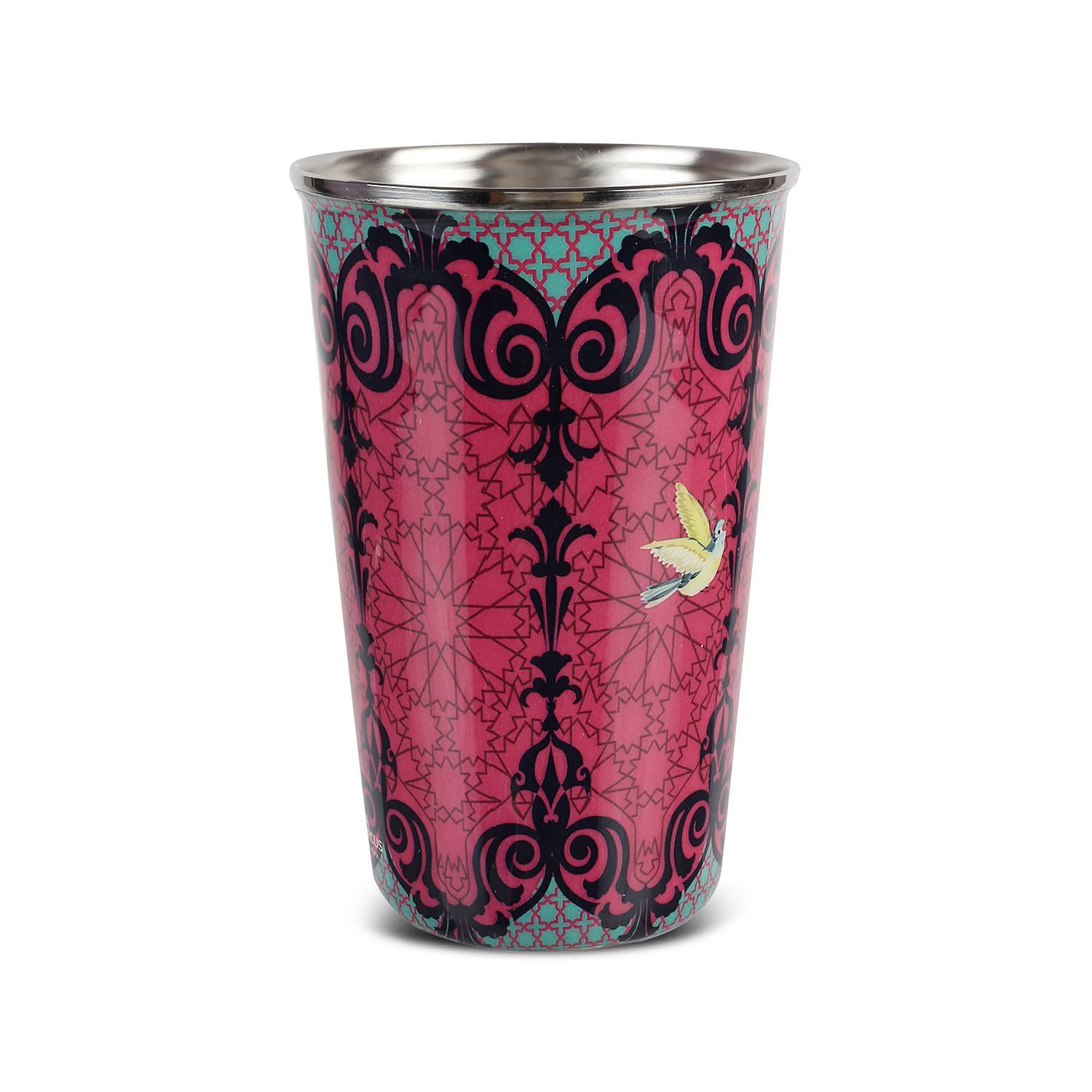 Flight of Birds Steel Tumbler (Set of 2)