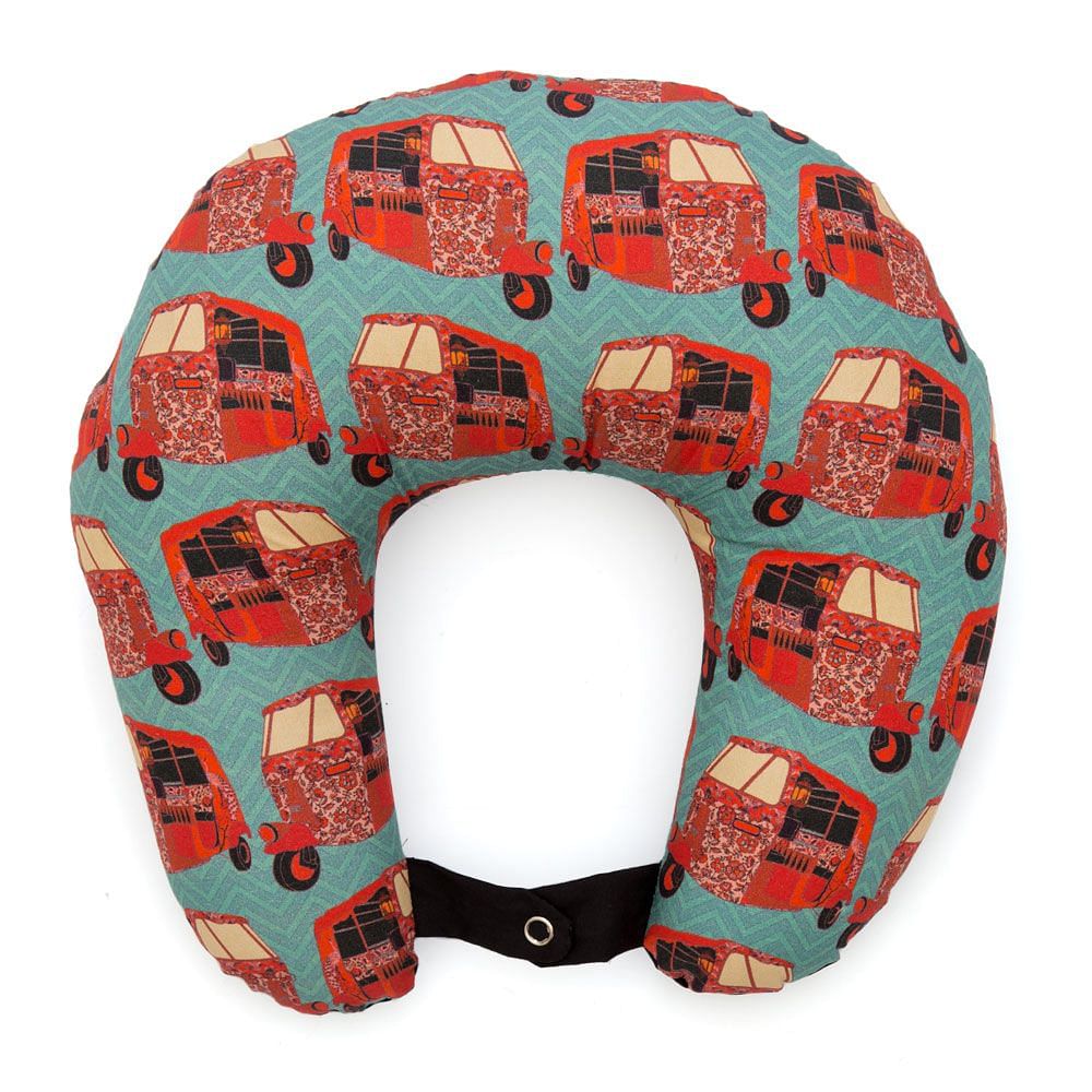 Funk on Road Neck Pillow