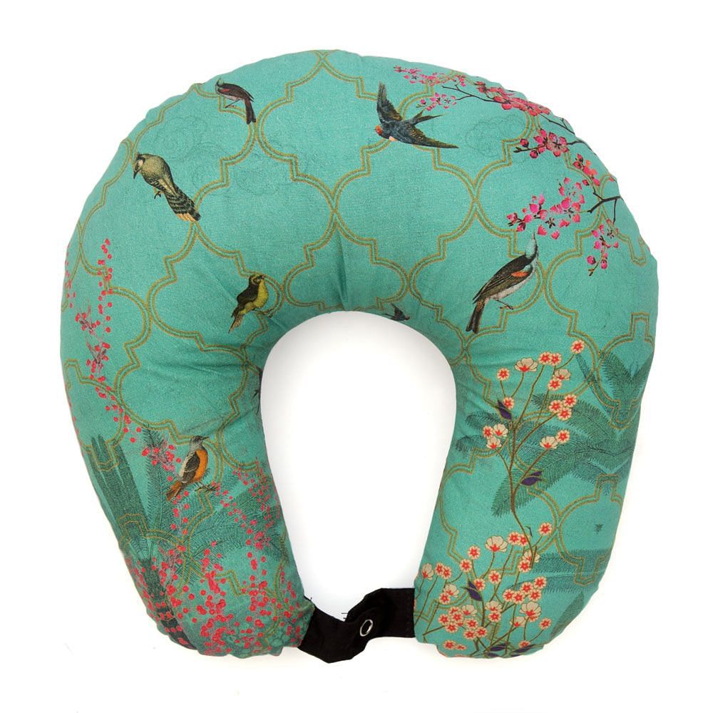 The World from my Window Neck Pillow