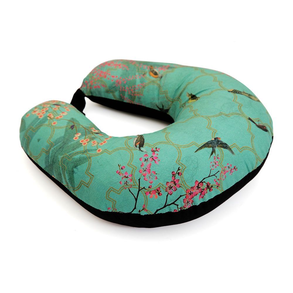 The World from my Window Neck Pillow