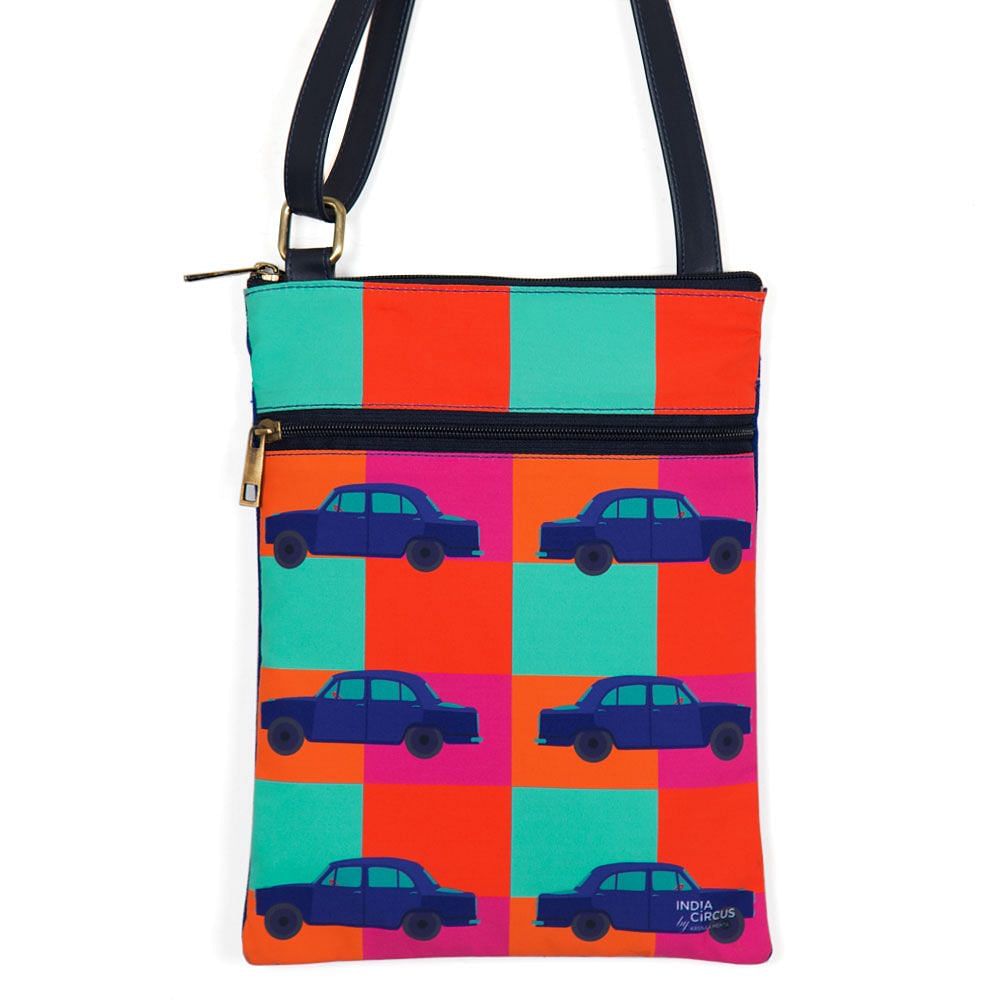 Vintage on Wheels Sling Bag